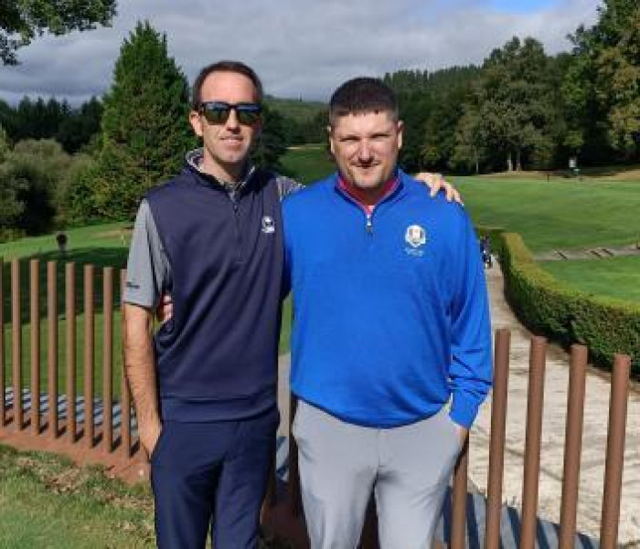 Foto Mikel Galdos y Eriz Rahm