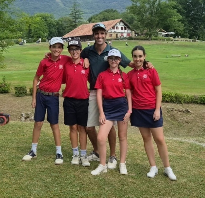 Larrabea 6º clasificado en el Interclubs sub 14